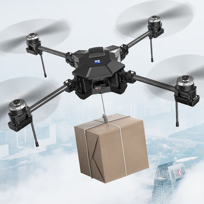 有用荷重UAV 10KG/10KM/30分/ 夜間照明とダブルボトムフック 投下機 ドローン配達