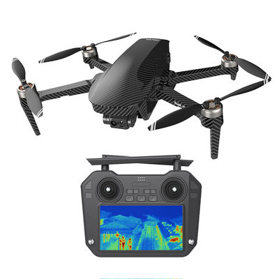 カメラとLCDスクリーンを持つ耐久性検索救助携帯ドローン 工業グレードのUAV